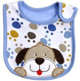 New Waterproof Baby Bibs Cotton Feeding Smock Cartoon Cute Pattern Boys Girls Burp Cloths Infant Slobber Saliva Towel 0-3 Years