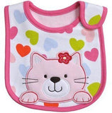 New Waterproof Baby Bibs Cotton Feeding Smock Cartoon Cute Pattern Boys Girls Burp Cloths Infant Slobber Saliva Towel 0-3 Years