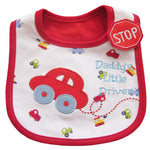 New Waterproof Baby Bibs Cotton Feeding Smock Cartoon Cute Pattern Boys Girls Burp Cloths Infant Slobber Saliva Towel 0-3 Years